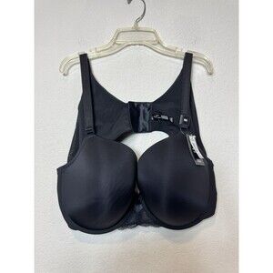 Torrid Curve Push Up T-shirt Bra Black 360 Back Smoothing Size 46C New With Tags